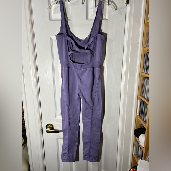 Free People Good Karma Onesie Daybreak M/L Purple NWOT - Picture 7 of 10